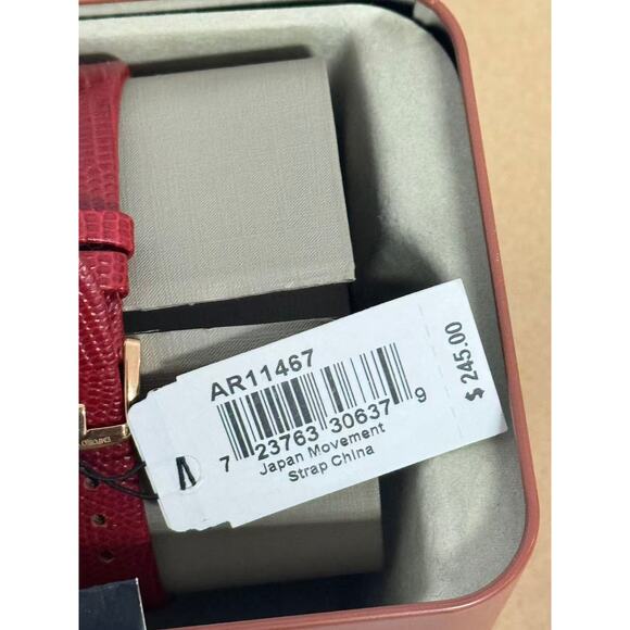 Emporio Armani AR11467 Gianni T-Bar Ladies Watch - Picture 5 of 5